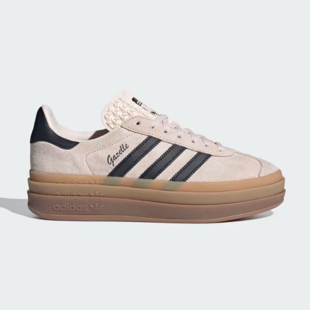 Adidas Gazelle Pink Wonder Quartz Core Black‎ Suede US Women’s 7 Athletic Sporty